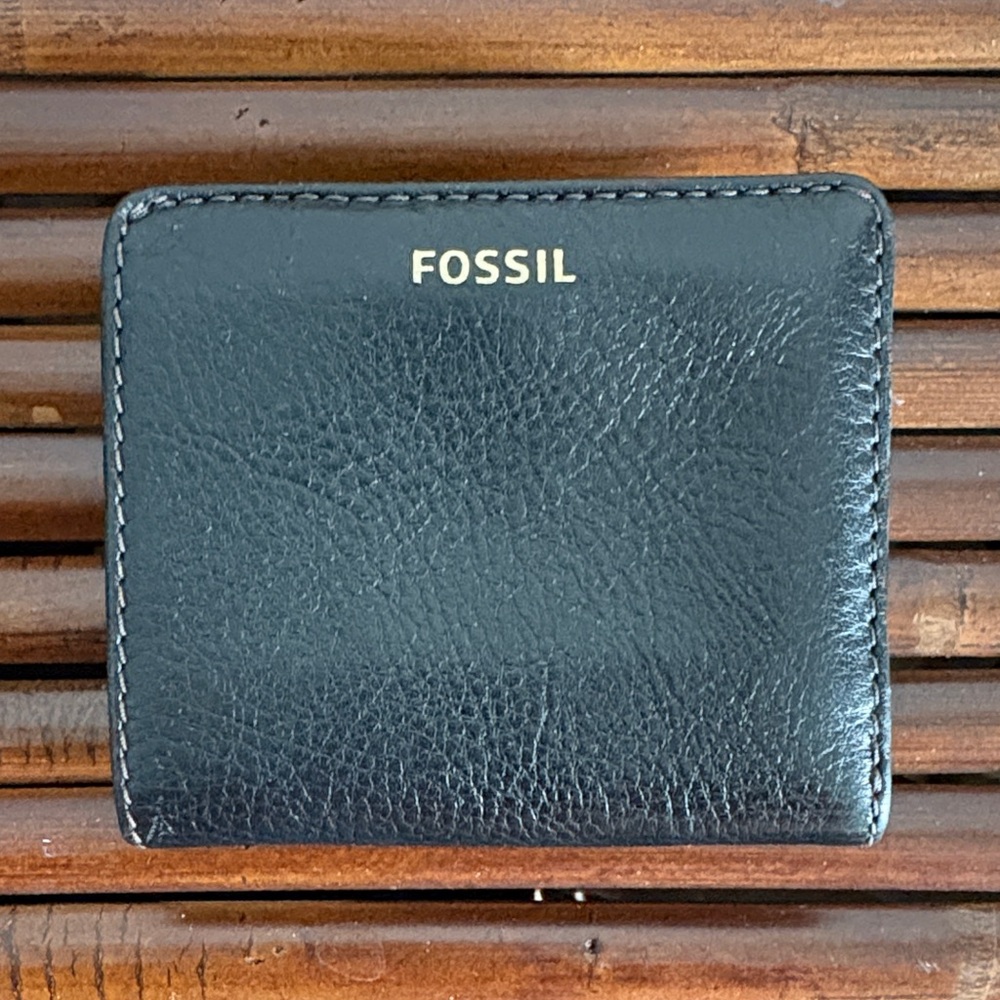 Fossil Black Leather Wallet